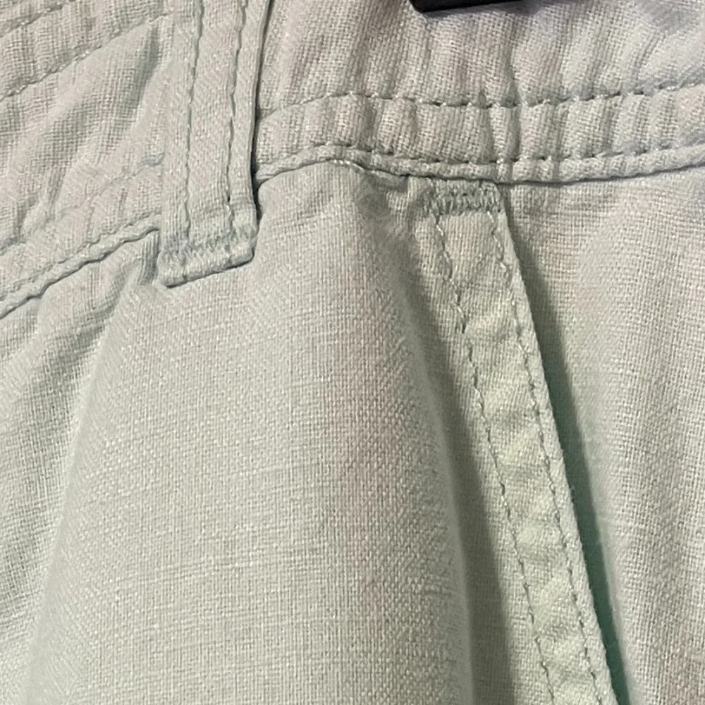 Banana Republic Martin Fit aqua pant size 4
